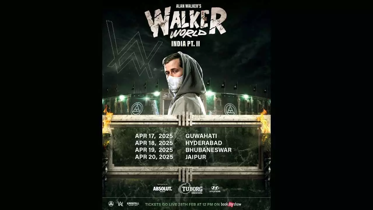 Alan Walker’s World Tour To Land In Hyderabad On April 18