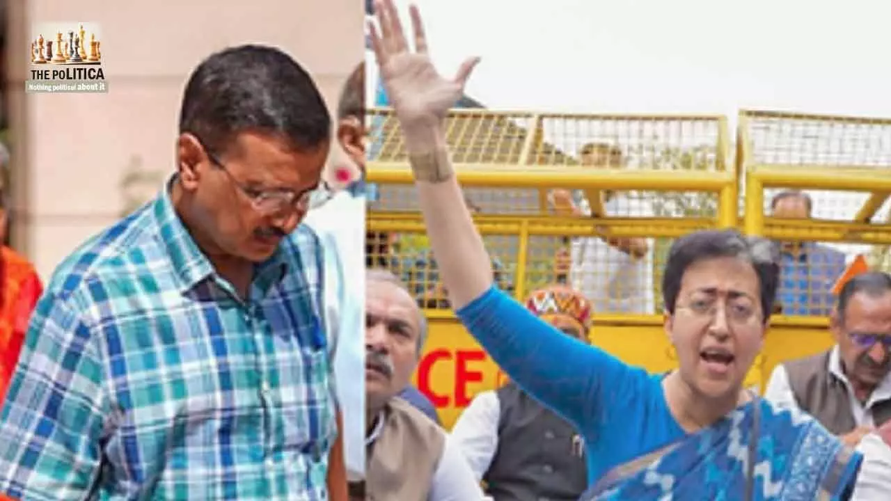 Wheres Kejriwal As Atishi Struggles On Delhi Roads