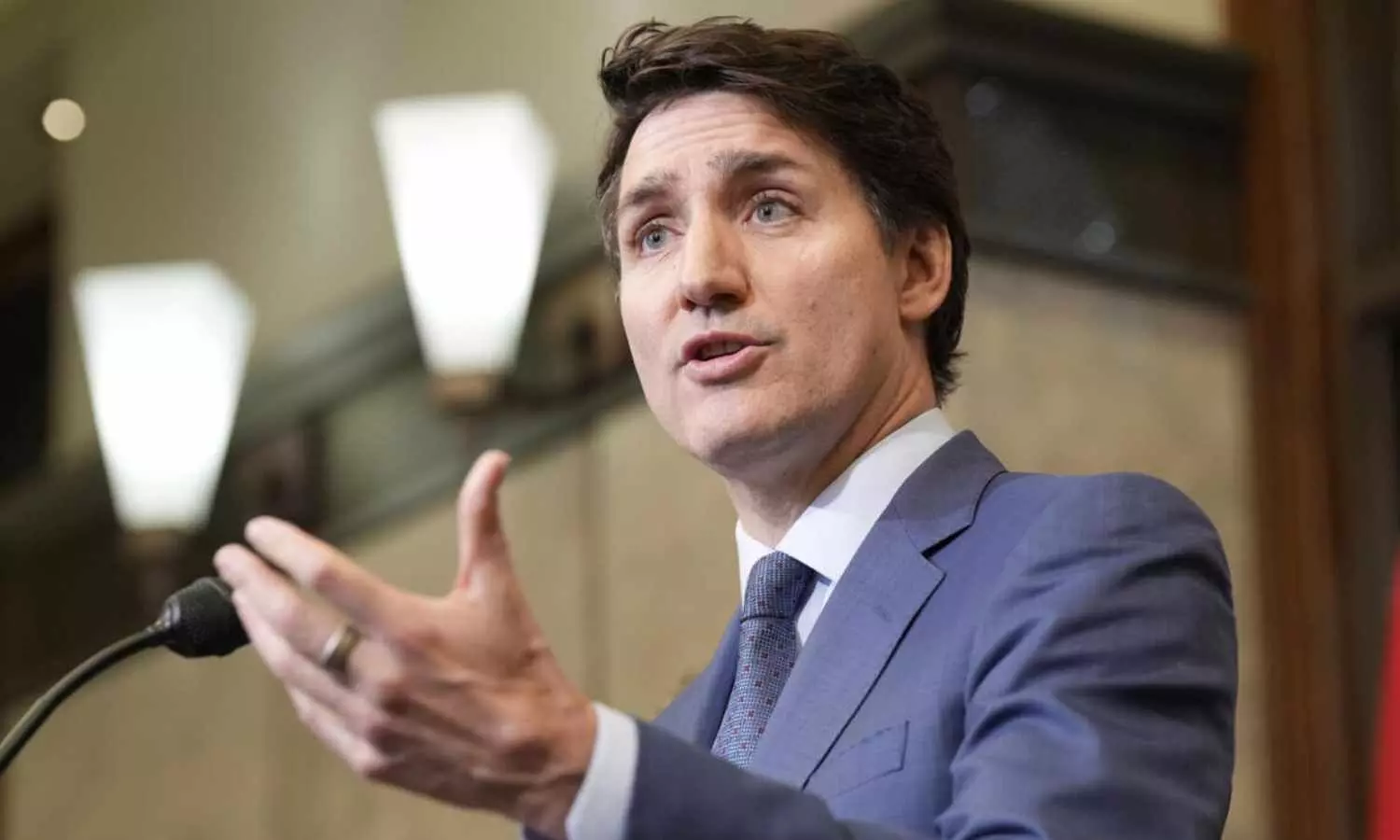 Justin Trudeau claims Trump’s tariffs are designed to weaken Canada for potential annexation