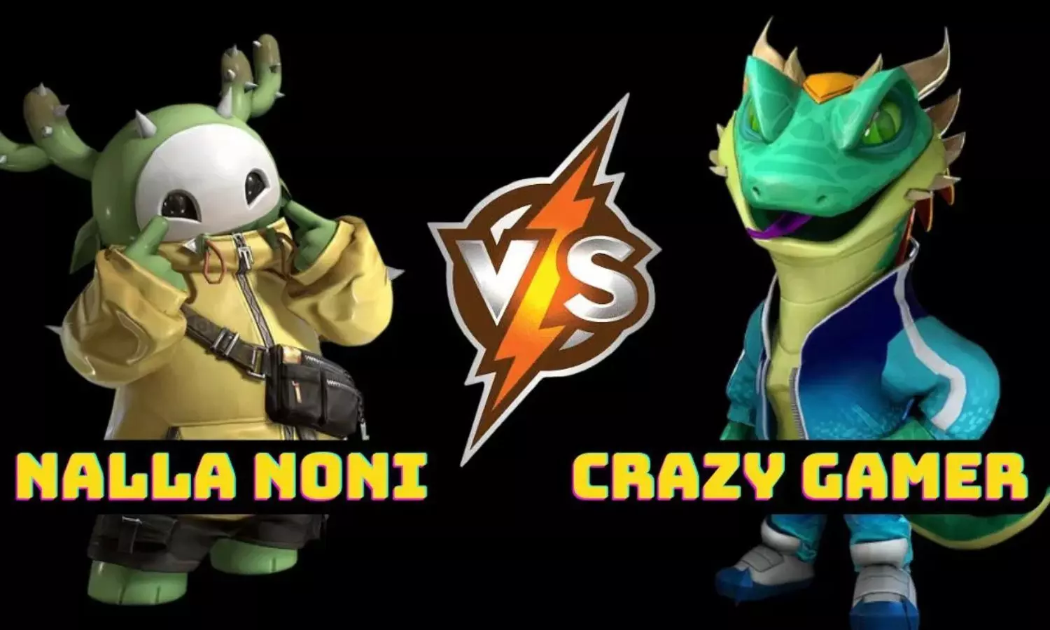 Garena Free Fire MAX: Nalla Noni vs Crazy Gamer Vki - Clash Squad Stats