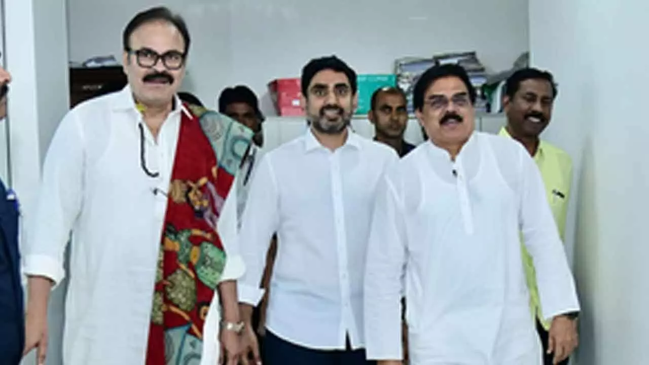 Naga Babu Files Nomination For MLC Elections In AP