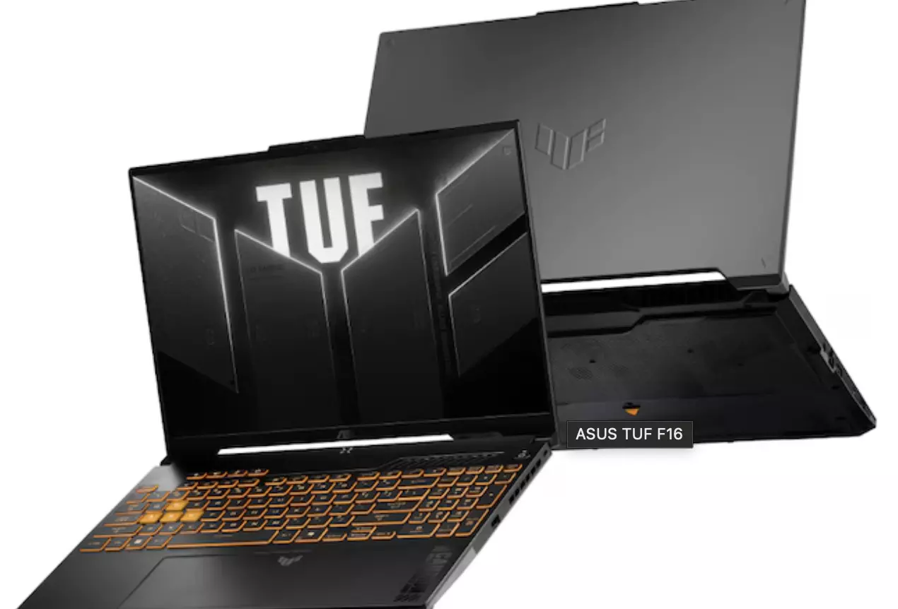 ASUS launches TUF gaming F16 laptop starting at Rs 80,990: specs & features