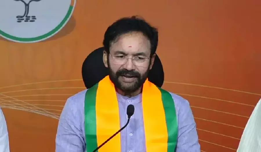 Union Minister Kishan Reddy lashes out at DMK Party