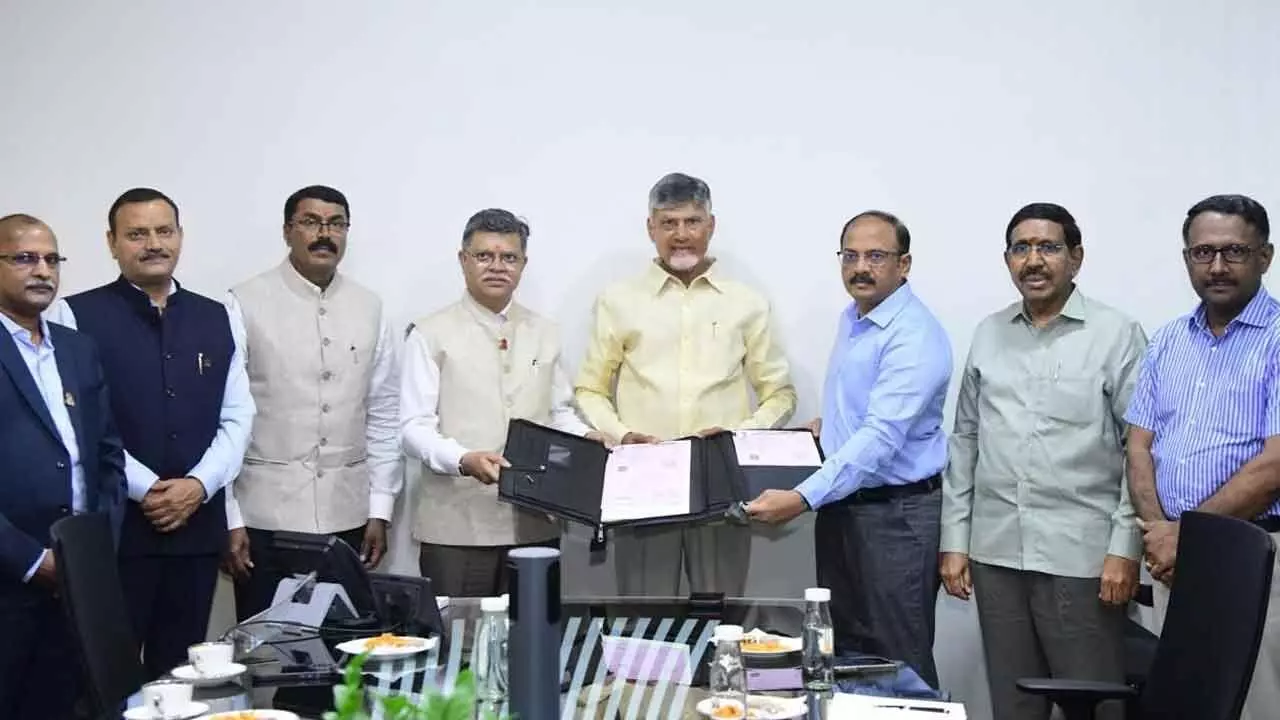 Hudco Inks Deal With Ap Govt For Rs 11,000-Cr Loan For Amaravati